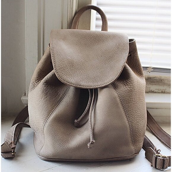 Coach Vintage - Sonoma Small Backpack Nubuc 4938 in Sand, Italy 1990s main image 9
